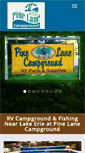 Mobile Screenshot of pinelanecampground.com